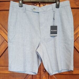 Men's JoS.A.Bank Chambray Blue Tailored Fit Shorts